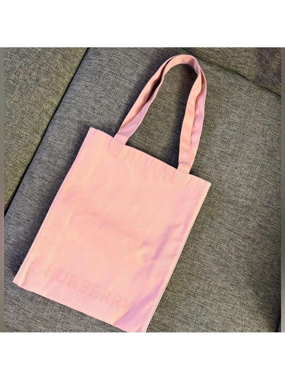 Burberry Fragrance Pink Blush Large Tote New Authentic